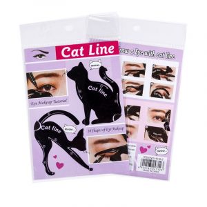 Eye shadow eye makeup tool Cat Eye Card - 2pcs Paper Card Packing