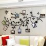 Family Tree Wall 3D Photo Frame - Black Color - Left Side - Small Size