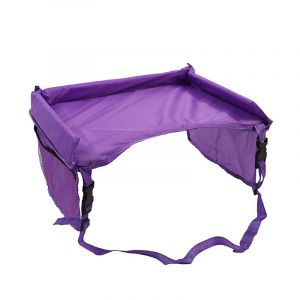 Folding seat and table for children - Purple