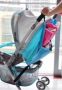 For baby stroller storage bag - blue-pink