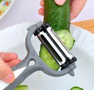 Fruit / Vegetable slicer - gray