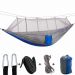 Hammock with mosquito net - blue-grey (TR)