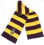Harry Potter House striped scarf 150*17CM (brown + yellow)