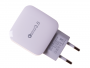 HF-1014 - Adapter charger USB HALOFUTURE Qualcomm Quick Charge 3.0 2.4A - white