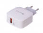 HF-1014 - Adapter charger USB HALOFUTURE Qualcomm Quick Charge 3.0 2.4A - white