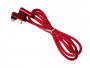 HF-1215 - Cable Thin Plug USB HALOFUTURE iPhone 5/ 5S/ 6/ 6S/ 7/ 8 - red