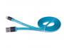 HF-45, H-CLL1LL01 - Cable lightning HEDO iPhone 5/ 5s/ 6/ 6s/ 7/ 8 - blue