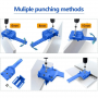 Hole Punching Locator - Blue Color