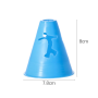 Hollow-out Bright Color Slalom Cones-Blue