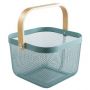 Iron Mesh Nordic mini basket - blue
