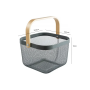 Iron Mesh Nordic mini basket - gray