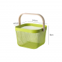 Iron Mesh Nordic mini basket - green