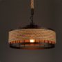 Lampa sufitowa z liny konopnej - średnica 40 cm