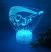 Lampka nocna 3D LED Bramkarz hologram