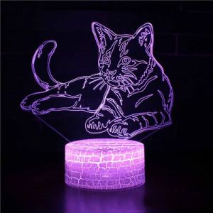Lampka nocna 3D LED 