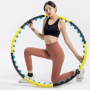Large detachable massage slimming magnet hula hoop 110cm