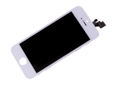HF-5 - LCD Display Iphone 5 - white ( original materials )