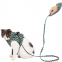 Leash for Cat and Dog - Green Color - XS Size