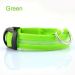 LED Dog Collar Night Flash Nylon GREEN L