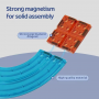 Magnetic Blocks 348pcs/set - type 5