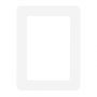 Magnetic photo frame（10 Inch 23.3*28.2cm) - White Color
