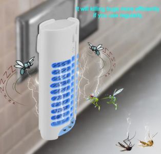 Mała lampa UV owadobójcza na komary, muchy, meszki