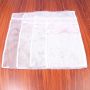 Microfiber Protective Laundry Bag Medium and Large, White- 40*50cm