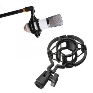 Microphone Shock Mount Cradle Holder Clip Stand