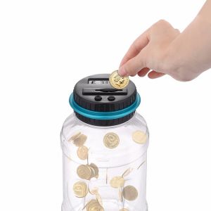 Money Jar (Calculate Euro Currency)（380370）