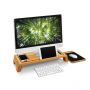 Monitor Stand and Mouse Pad with Keyboard Storage - HY3115