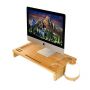 Monitor Stand Riser with Storage Organizer Bamboo - HY3119