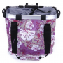 Mountain bike portable cloth basket - purple