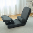 Multifunctional lazy sofa chair- Deep grey