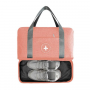 Multifunctional Separation Travel Storage Bag - Orange pink