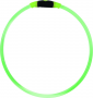 Obroża LED dla psa, obwód szyi 50cm - zielona