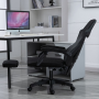 Office home computer reclining seat black frame