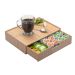 Organizer Bamboo K-Cup Coffee With Drawer