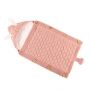 Outdoor baby stroller sleeping bag for Winter/Fall with ears 70*40 - dark pink