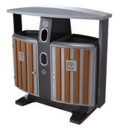 Outdoor Dust Bins / Trash cans - A1