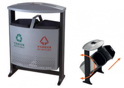 Outdoor Dust Bins / Trash cans - C1