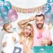 Party photo props decoration balloon set - foot & gender type