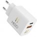 PD+ QC 3.0 Adapter charger HEDO USB(20W)- White