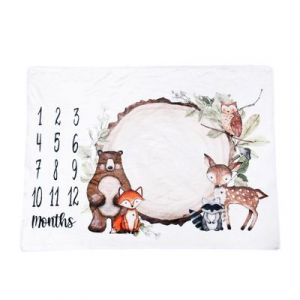 Photo blanket Keep the Moment - Forest Animals
