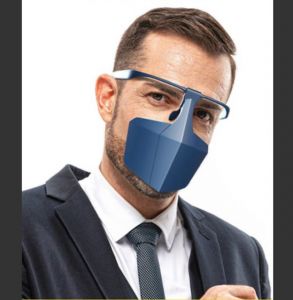 Protective mask - blue