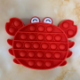 Push Pop Bubble - Crab Design