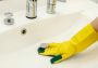 Rękawice do zmywania naczyń - z gąbką, zmywak (prawa rękawica z gąbką) rozmiar L