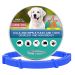 Retractable Mosquitoes Repellent Large dog Collars-Blue