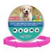 Retractable Mosquitoes Repellent Small dog Collars-Pink