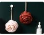 Rose bath mesh ball - Pink