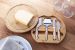 Round Slide Cheese Board with 4 Knide Set - HY1102